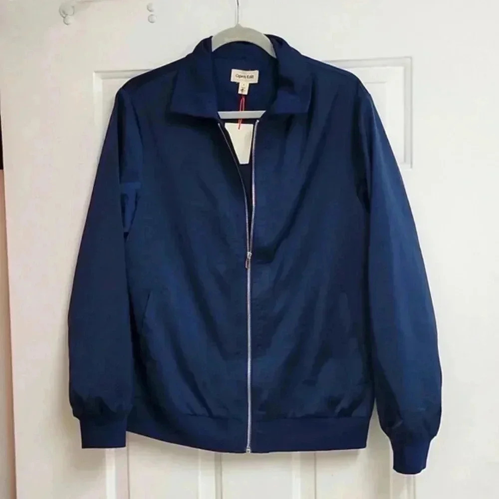 Open Edit Collar Bomber Jacket